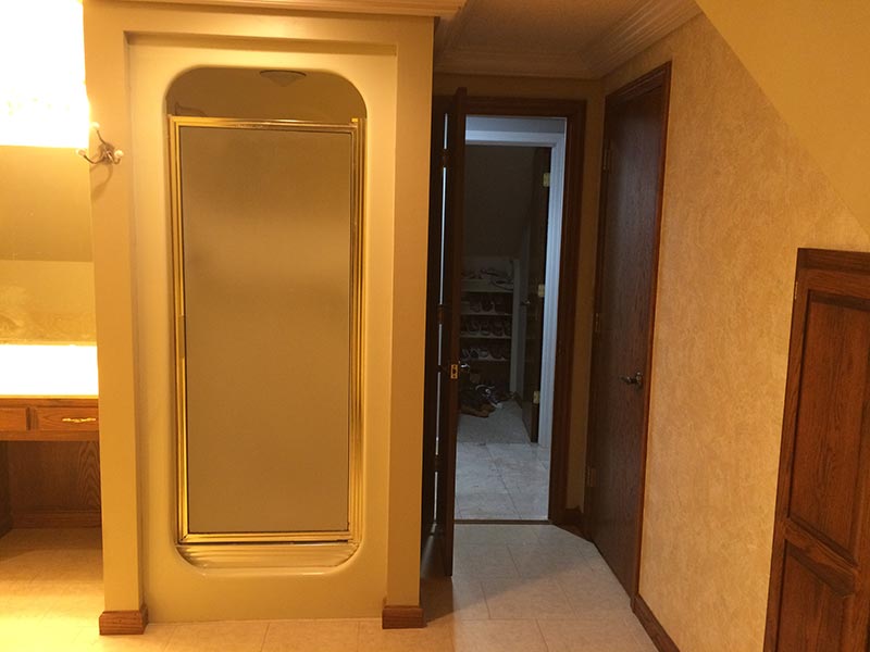 Existing Walk-In Shower Walk-in shower Installation Missouri